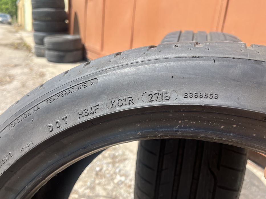 2 бр. летни гуми 225/45/18 Dunlop DOT 2718 6 mm