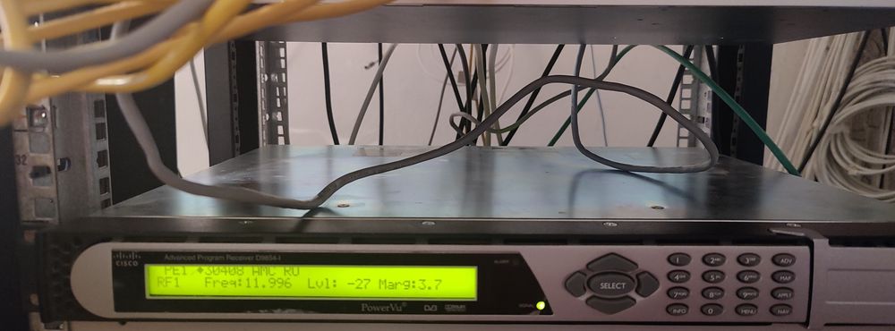 IRD Cisco 9854-I dvbs2 Scientific Atlanta receptor satelit multidecrip