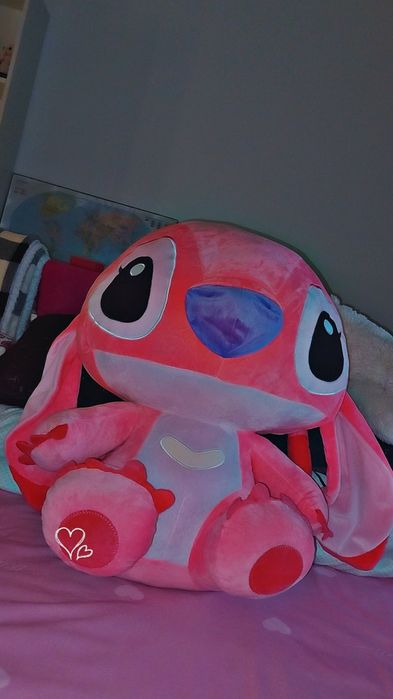 Stitch pluș roz cadou