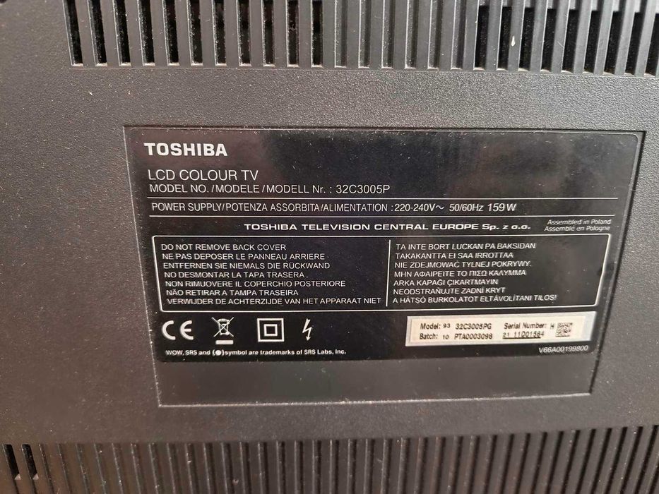 Телевизор  32" Тошиба