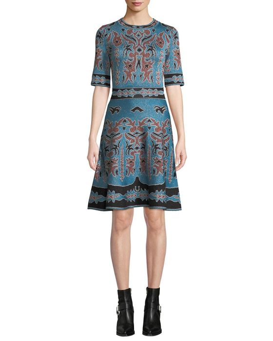 Къса плетена рокля M Missoni, XS - S, нова