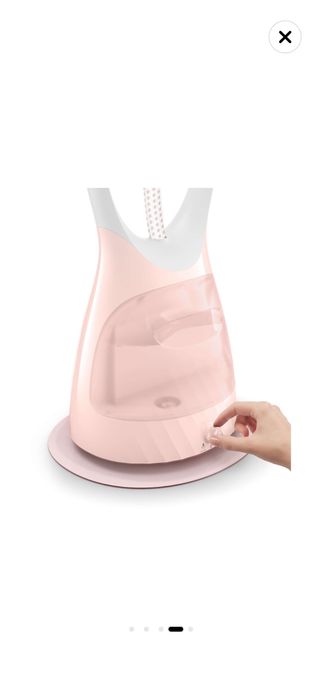 Aparat de Calcat Vertical Philips GC552/40 ComfortTouch Putere 1800W Tehnologie FlexHead Roz
