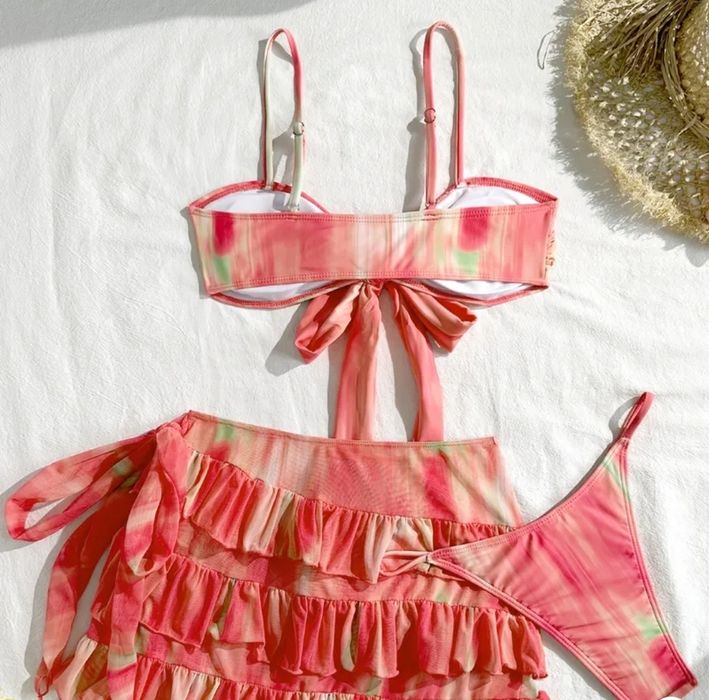 Купальник многоцветный