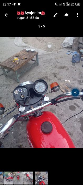 Minsk mototsikl baloni yangi