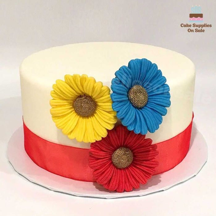 5 Броя Подложки за Торта, Височина 6 мм, Бяла, 4 Размера