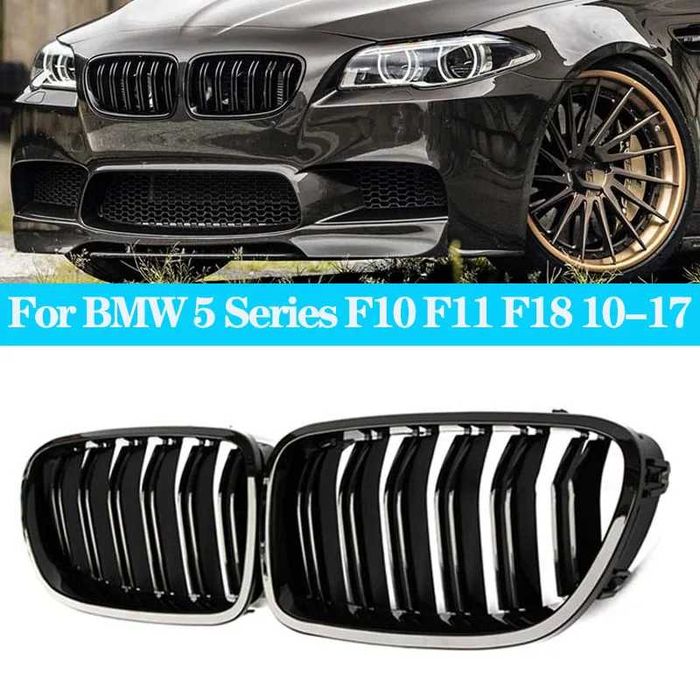 Set grile duble sport radiator pachet M BMW seria 5  F10 F11