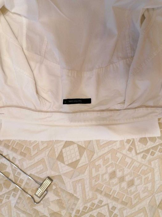 Camasa alba Calvin Klein, masura S, slim fit