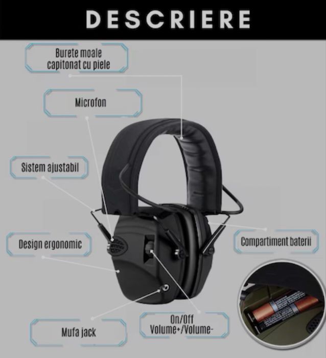 Casti fonice active