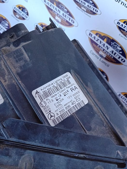 far dreapta cu led mercedes c class w205 - motorina 2017