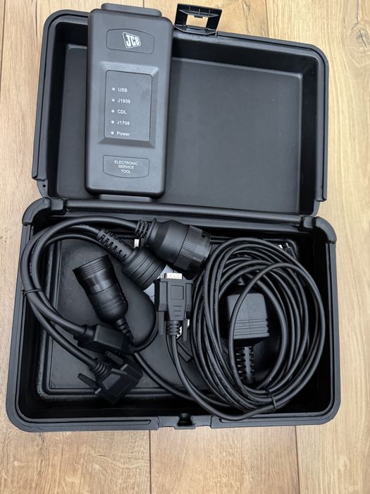Tester/Diagnoza dedicata JCB cu laptop Dell 5400 cu softurile instalate