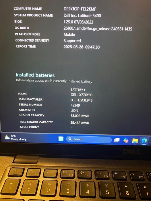 Лаптоп DELL Latitude 5400