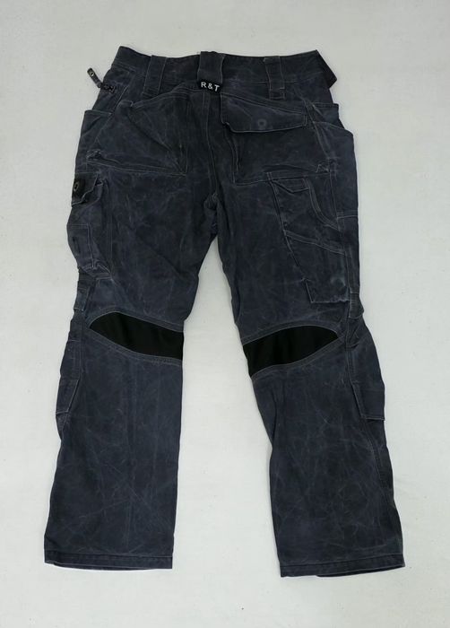 Pantaloni Engelbert Strauss R&T Cargo Pants Denim Workwear marimea 52 EU sau Nr. 26 ptr barbați
