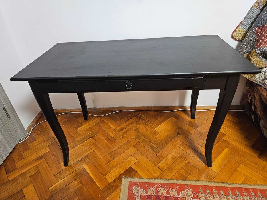 Birou Elegant Negru Ikea