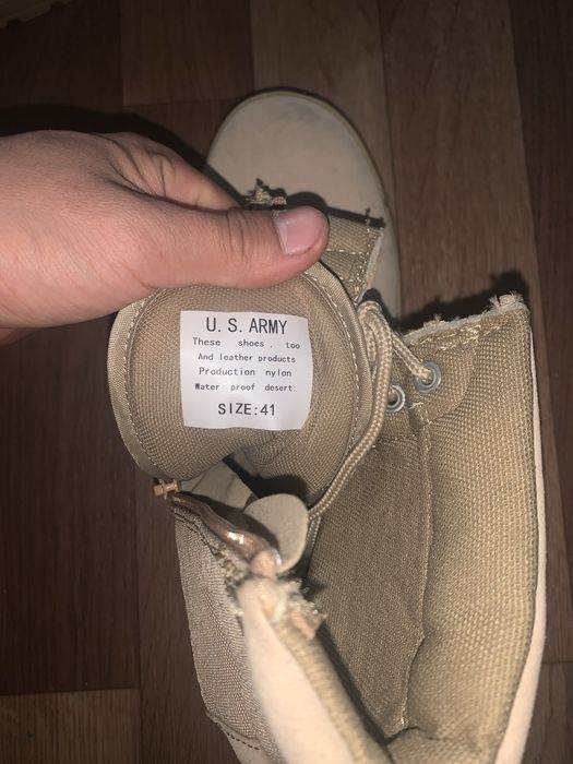 Натовский берцы.