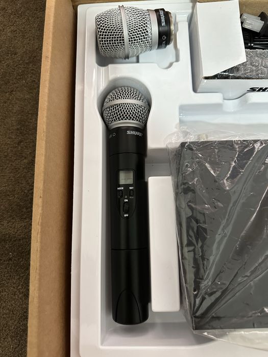 Shure ulxs cu capsula sm58 si beta 87A ( ulxp4) produs nou