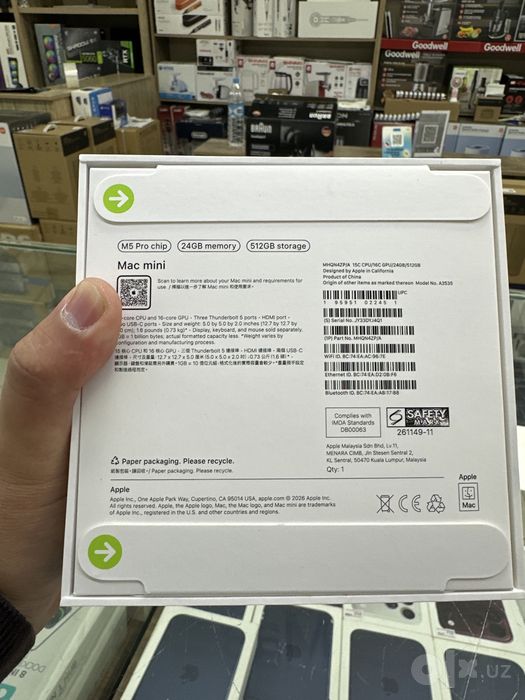 Mac Mini M5 Pro 24/512 SSD