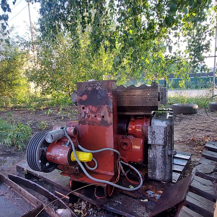 Компрессор для выкочки цемента автомобильный