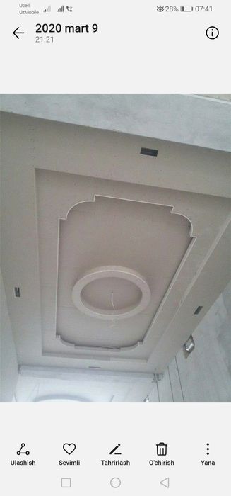 Gipsakarton usta bor