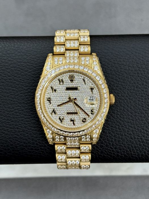 Rolex Date-Just Arabic Ice Out 41mm ETA 3135