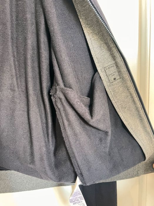 Jacheta zegna cu zip