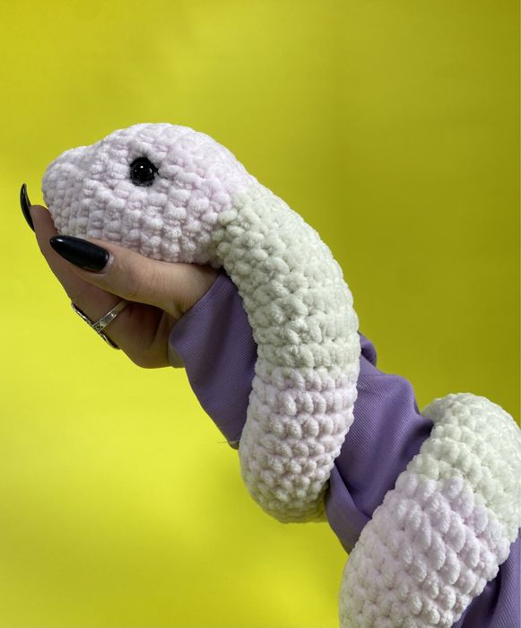 Вязаная змейка!