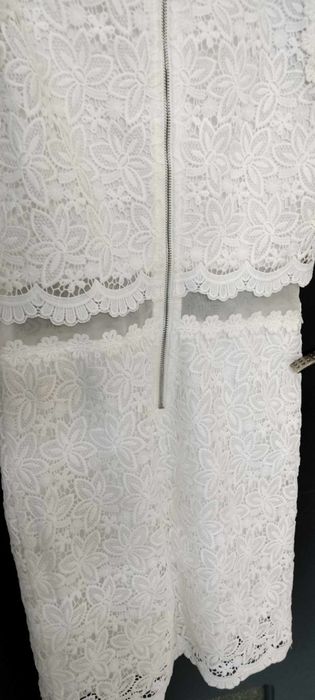 Rochie superba alba xs/s nou 70lei