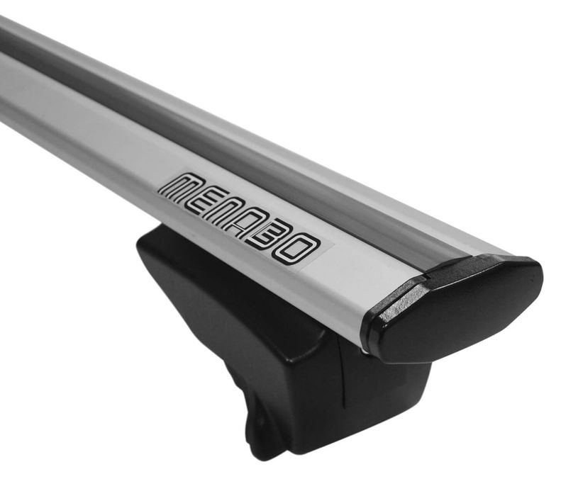 Bare transversale aero cu prindere pe sine Menabo Lince Silver XL