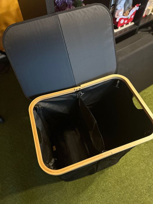 Coș dublu reciclare sticle