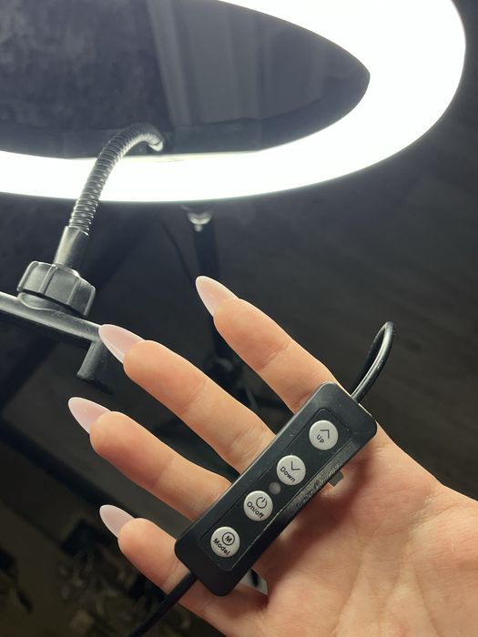 кольцевая лампа напольная