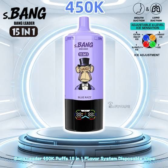 Vape Bang Leader 450.000 puffs 15in1‼️