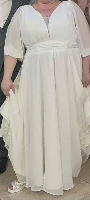 Rochie de mireara SH marime mare ajustabila