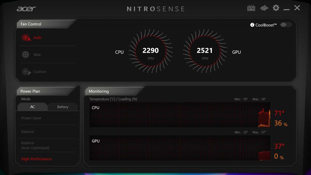 Продавам Acer Nitro 5 AN515-45 – Ryzen 9 5900HX / RTX 3080 / 32GB RAM / 1TB SSD / 144Hz