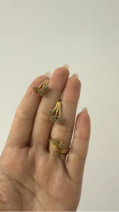 Золото бриллиант комплекты