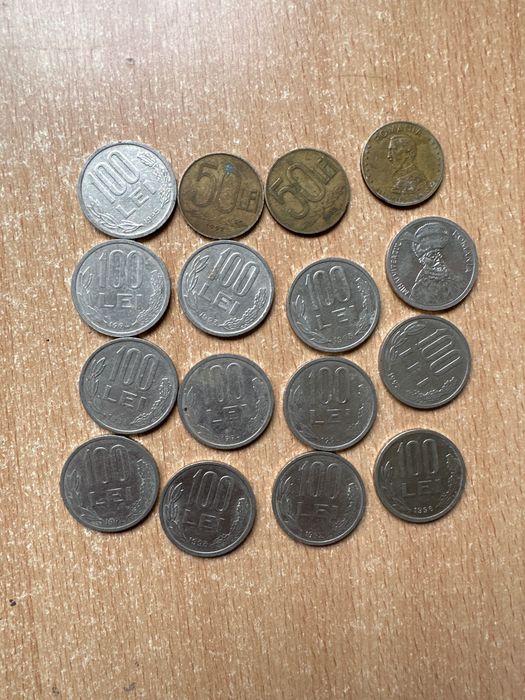 Monede vechi de 100 Lei