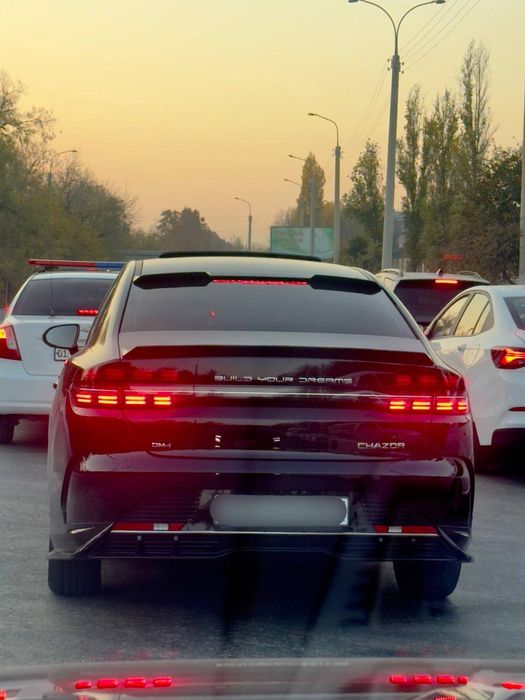 Спойлер (глянцевый чёрный) для BYD CHAZOR