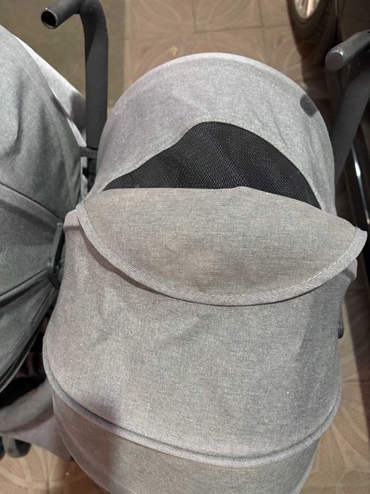 Коляска для двойни, двойная