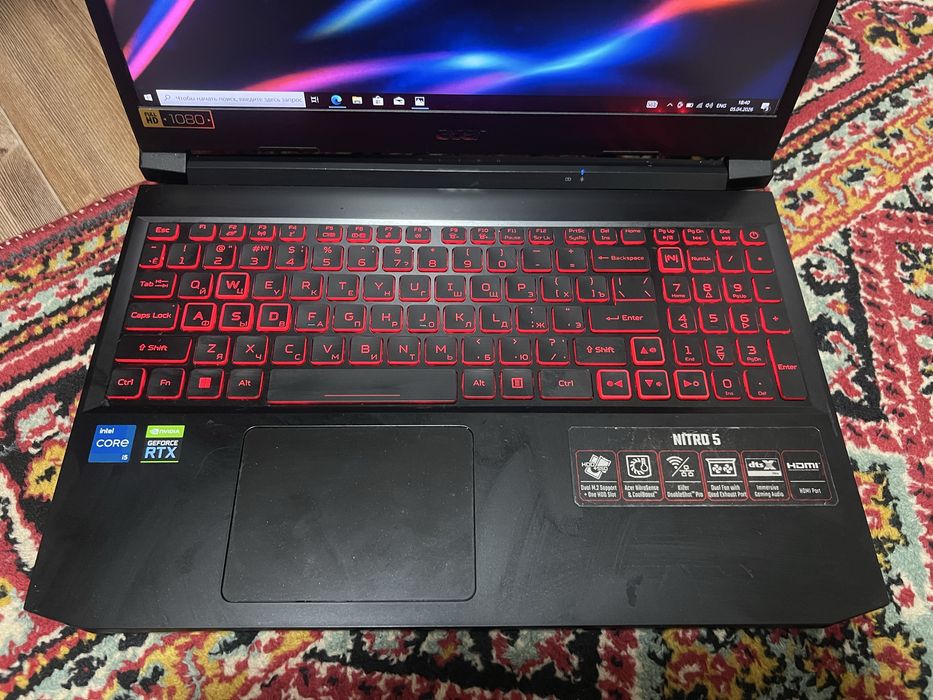 Продам ноутбук RTX 3050 i5