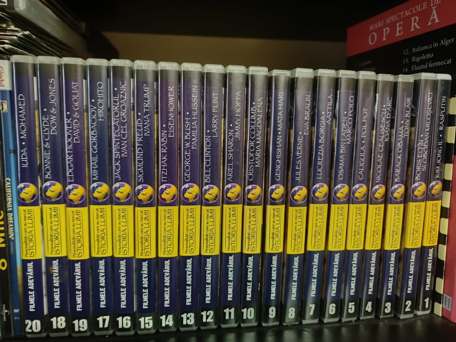 Colecții opere dvd.