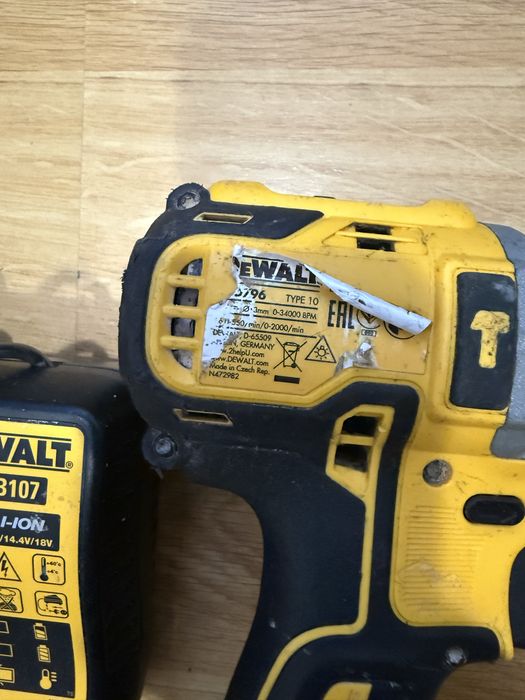 Dewalt DCD796 винтоверт