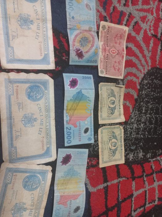 Bancnote vechi,de colecționat.
