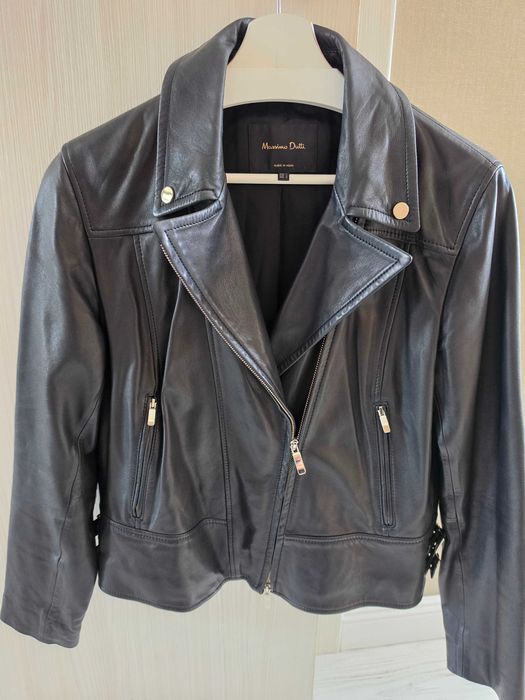Кожено яке Massimo Dutti