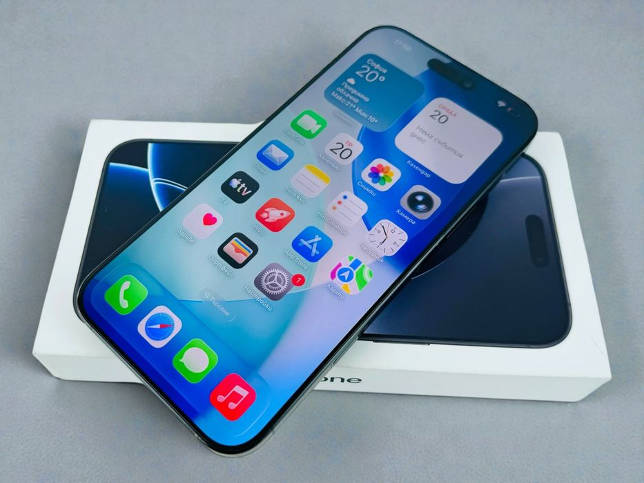 Apple iPhone 16 Pro Max 256GB Black Titanium 91% Батерия! Гаранция!