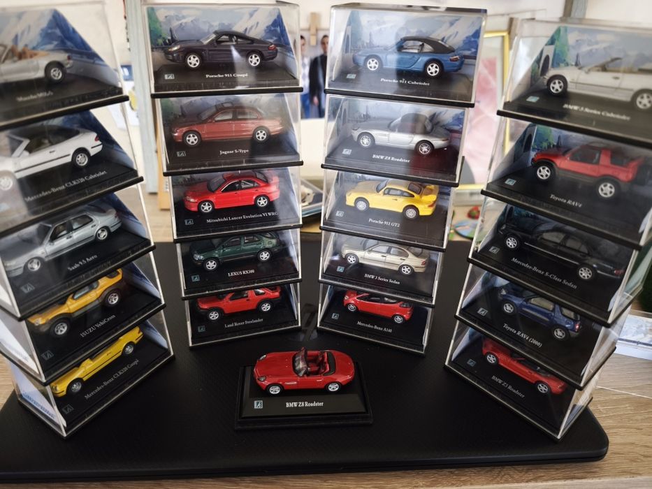 Machete mașini, scara 1:72 Cararama