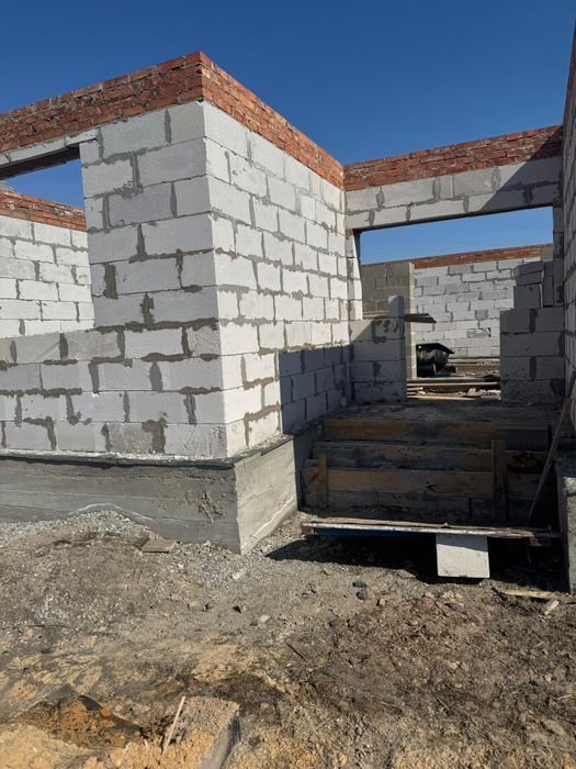 В продаже дом 8 соток,6 дачной, Автоклавные газаблоки ( Экотон)