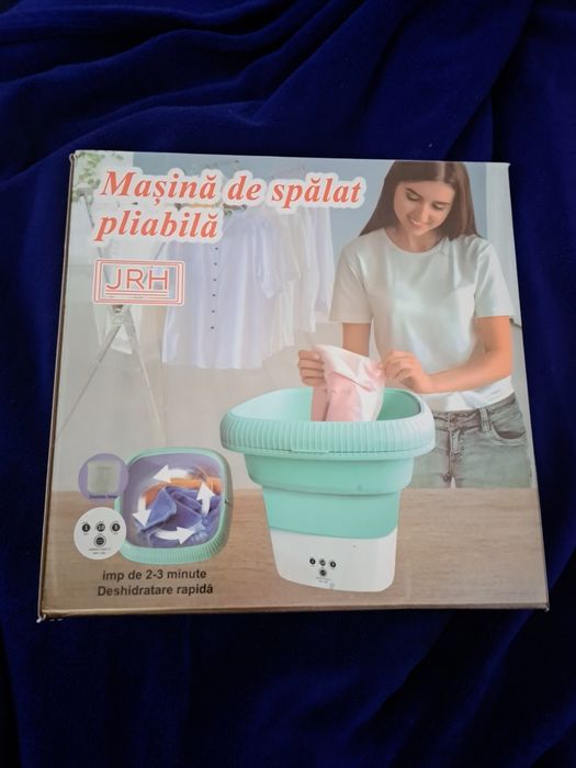 Vând mașină de spălat pliabilă