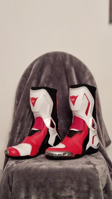 Dainese Torque 3 Out - cizme moto Negru/Alb/Roșu