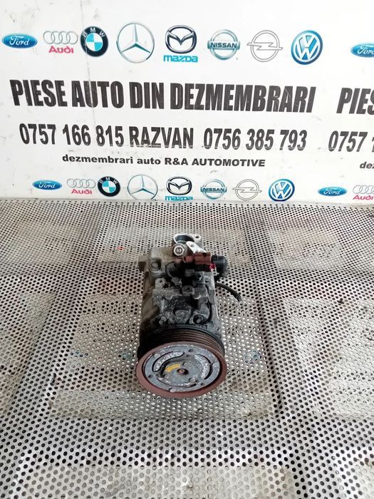 Compresor Clima AC Audi A6 C7 A4 A5 Q5 Q3 2.0 Tdi Euro 5/6 Motor CNH Cod 4G0260805M