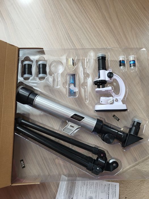 Комплект микроскоп и телескоп