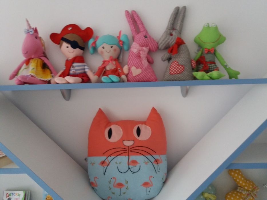 Разпродажба! Ръчноушити бебешки и детски играчки