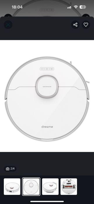 Робот пылесос Dreame L10 Pro